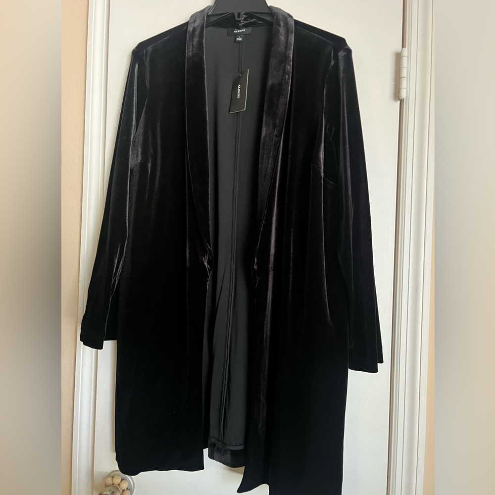 Velvet Long Blazer